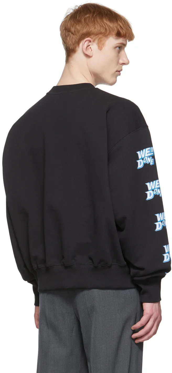 We11Done Logo Printed Sweatshirt