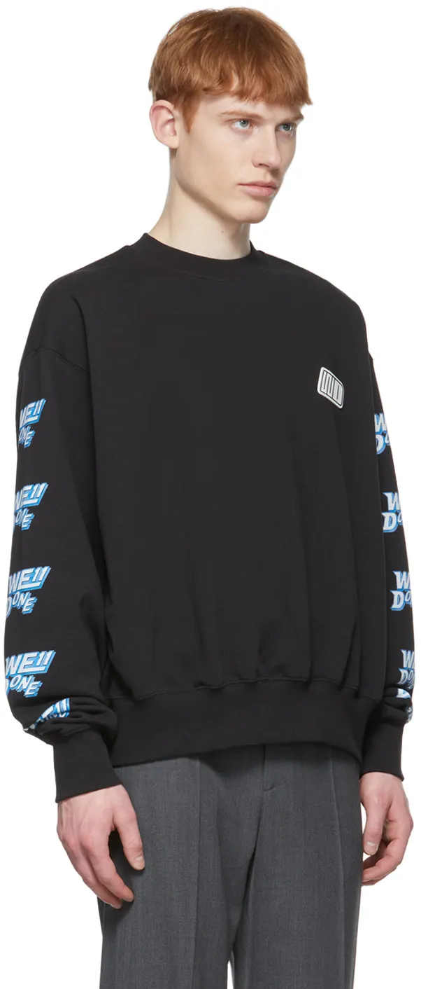 We11Done Logo Printed Sweatshirt