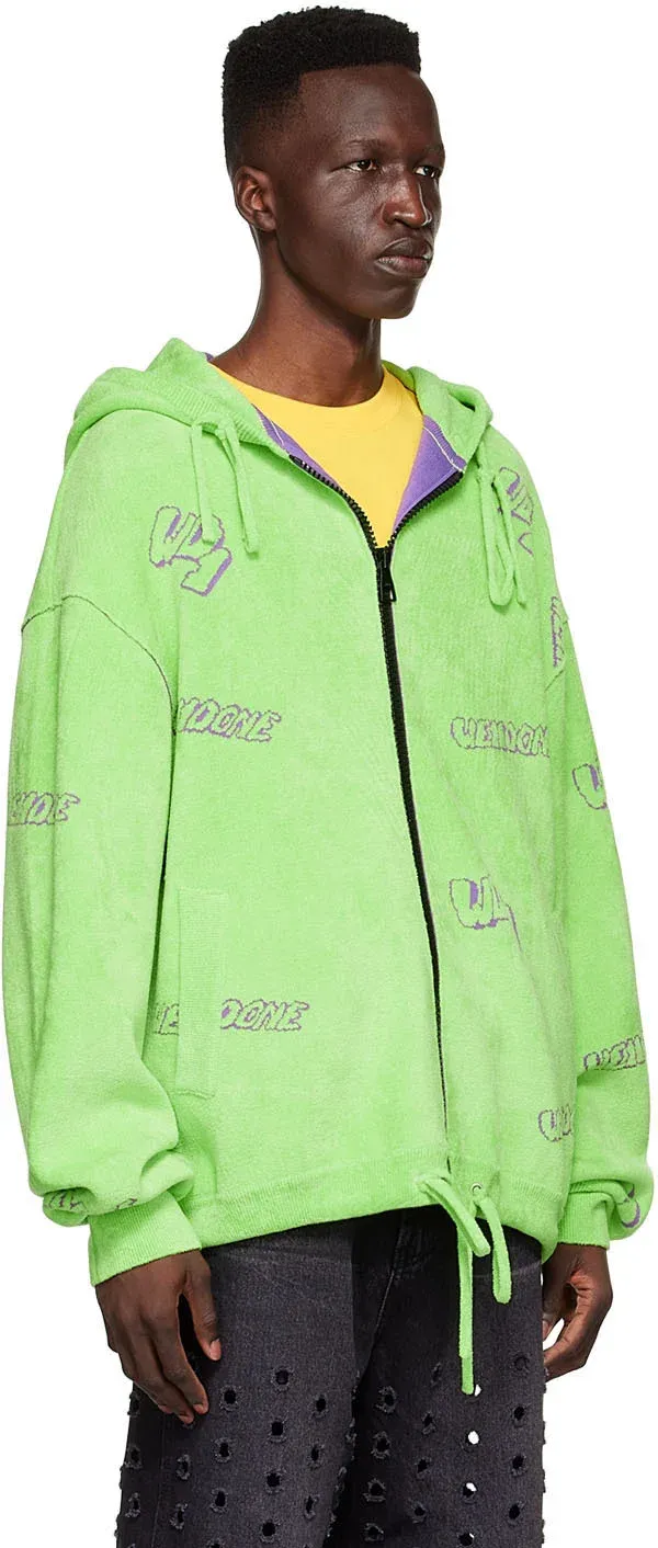 Terry-Cloth Zip-Up Hoodie