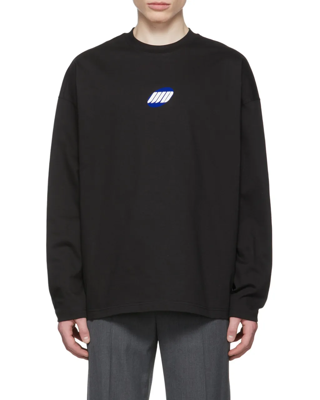 Logo-Print Cotton Sweater
