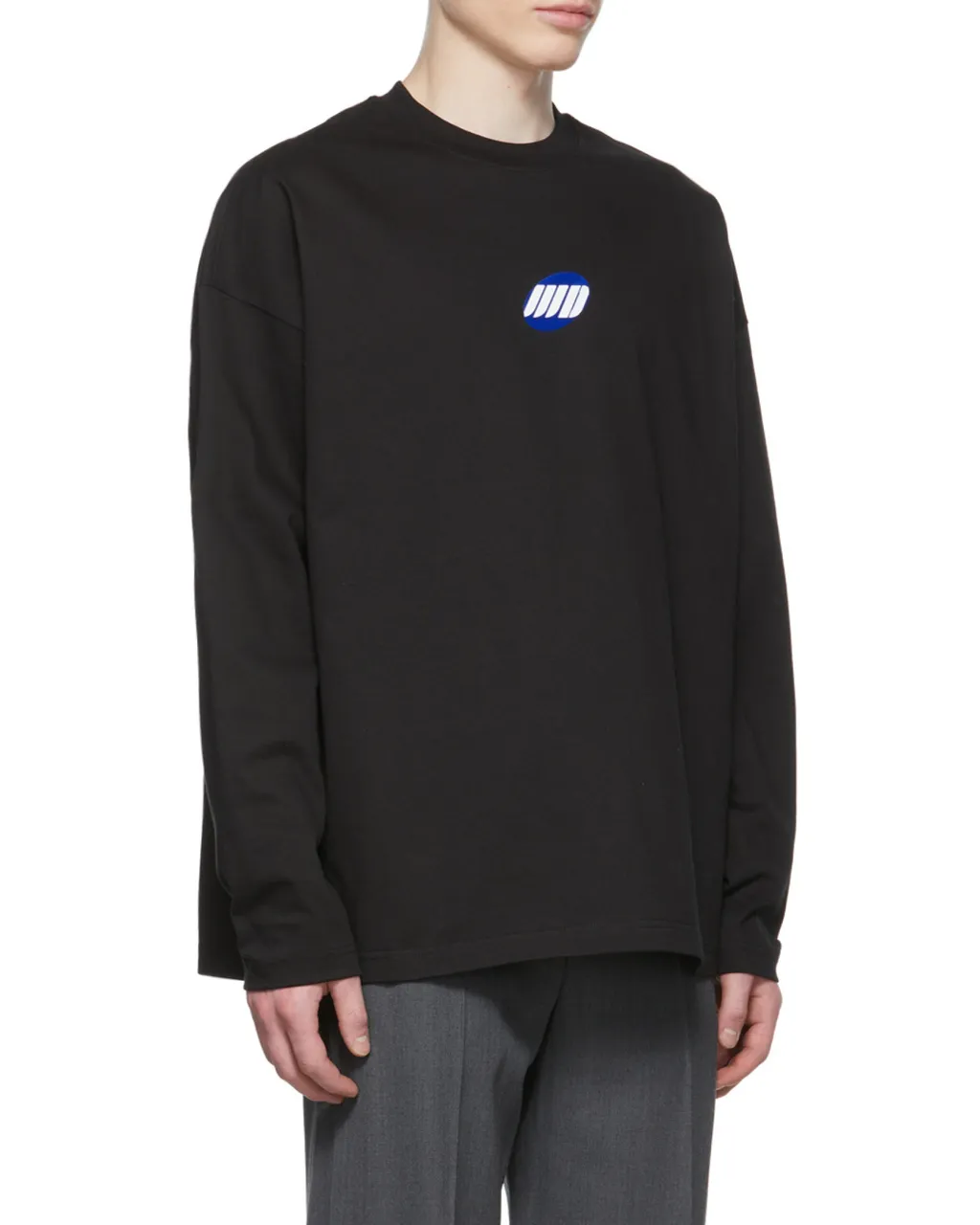 Logo-Print Cotton Sweater