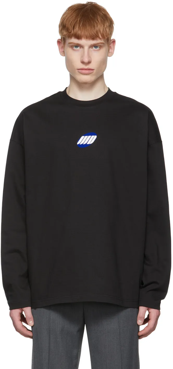 Logo-Print Cotton Sweater