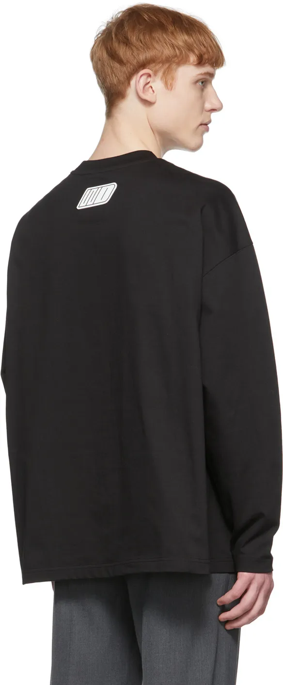 Logo-Print Cotton Sweater