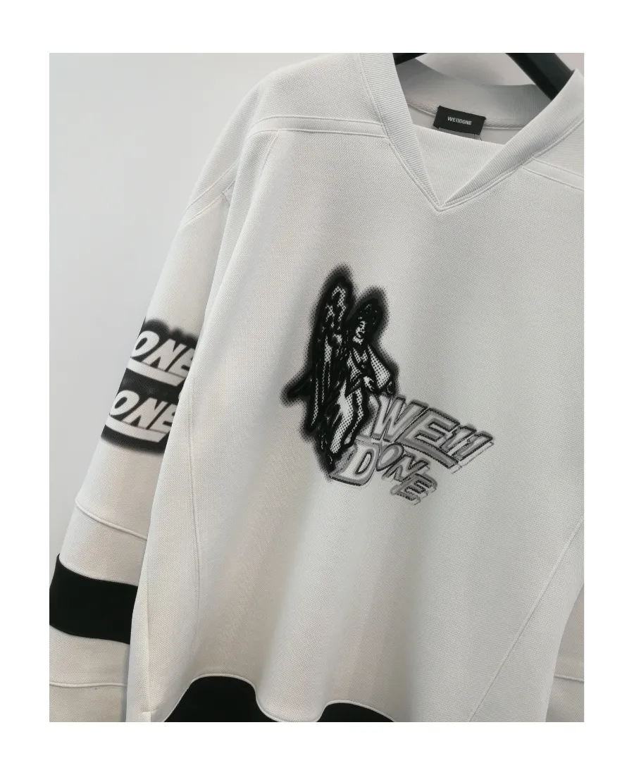 T-Shirt With Round Neck And Long Sleeves