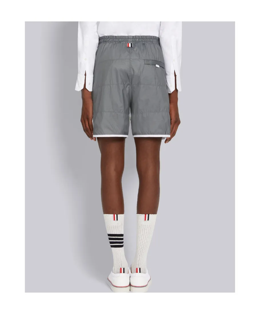 Thom Browne Ripstop Drawstring Track Shorts