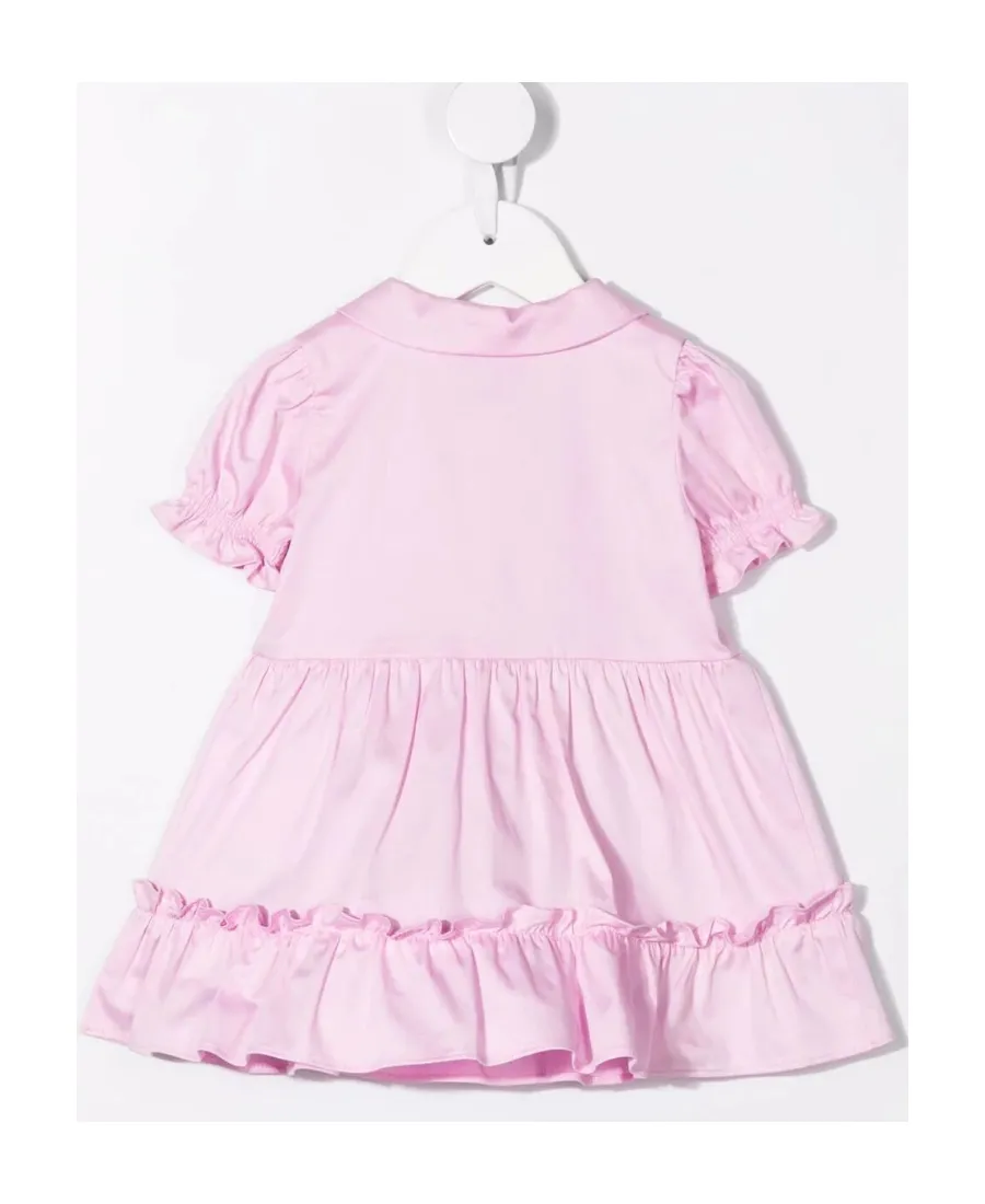 Embroidered-Logo Heart Patch Dress