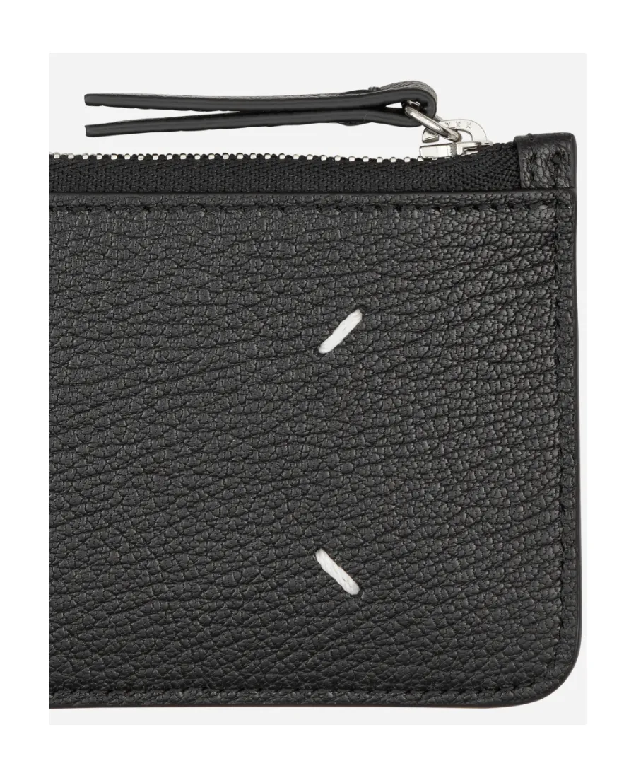 Maison Margiela Four-Stitch Zipped Cardholder