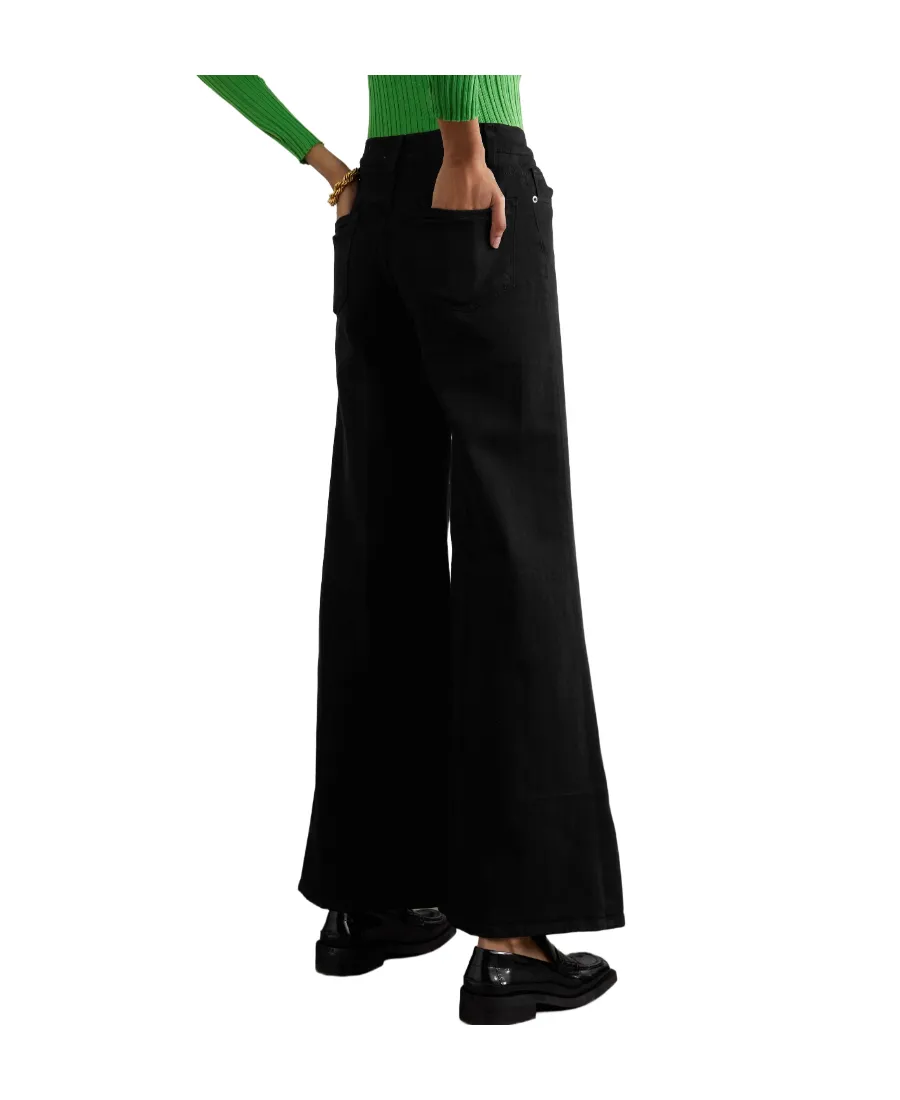 High-Waisted Wide-Leg Jeans