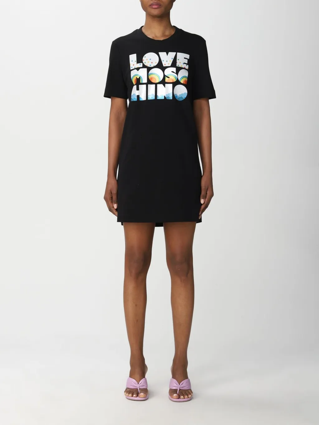 Logo Print T-Shirt Dress