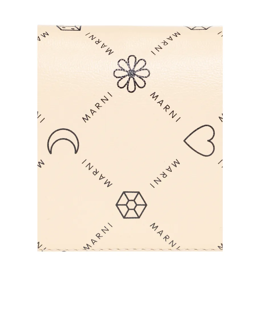 Geometric Logo-Print Wallet