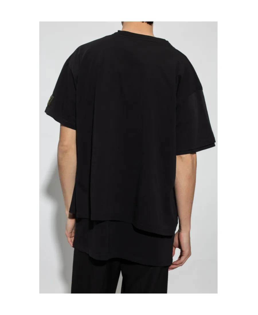 Graphic-Print Layered T-Shirt
