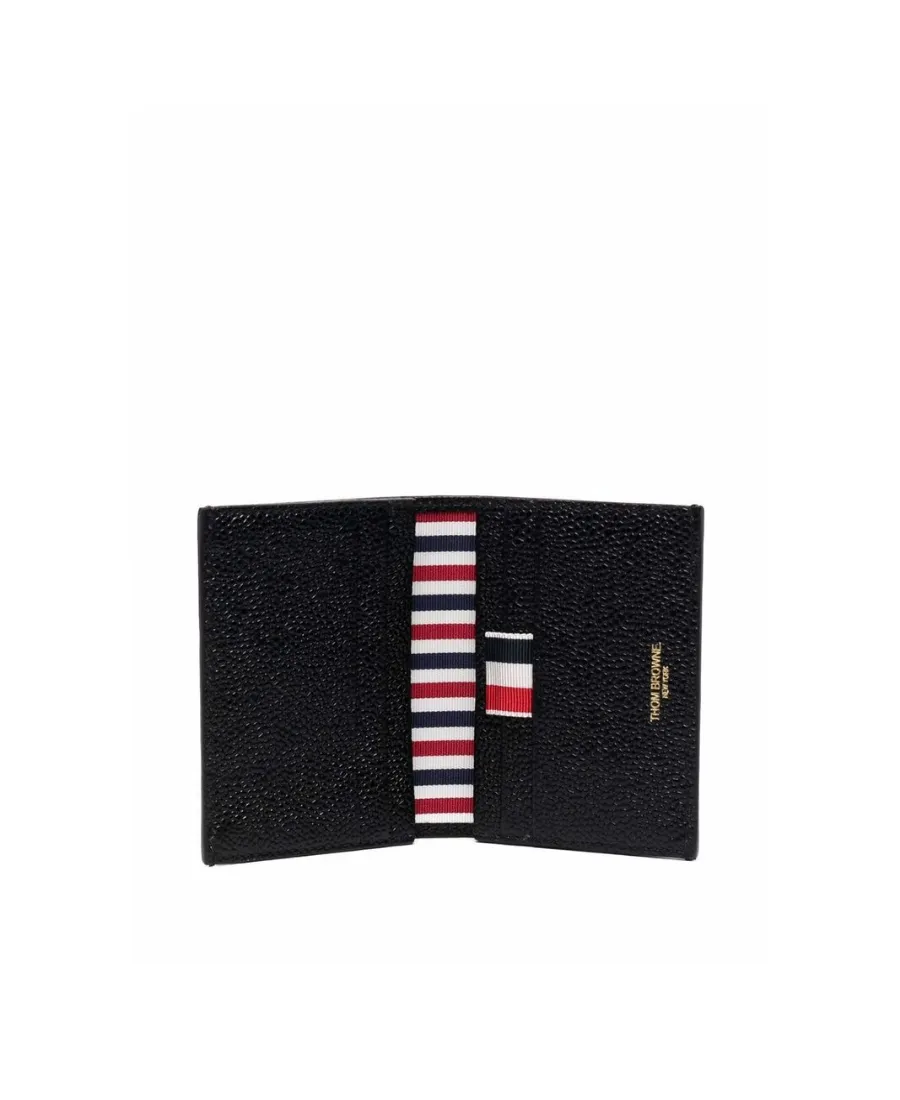 Thom Browne Rwb Stripe Bi-Fold Wallet