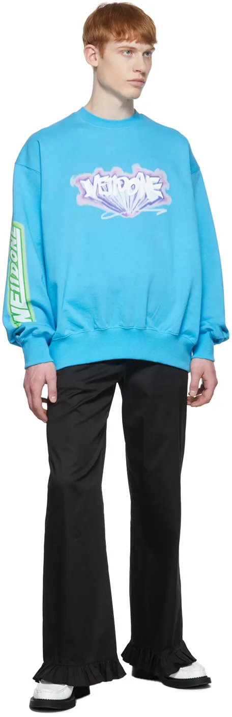 Graphic-Print Cotton Sweatshirt