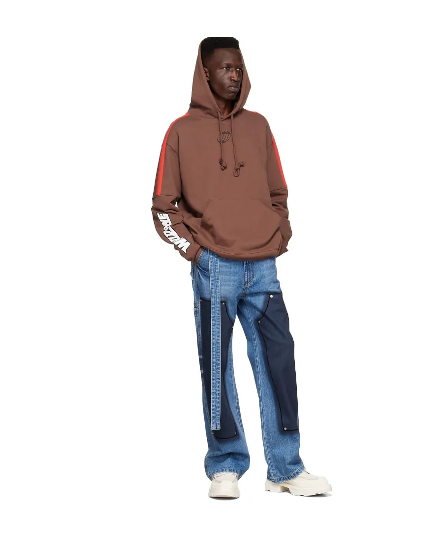 Brown Hooded Hoodie