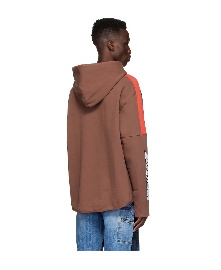 Brown Hooded Hoodie