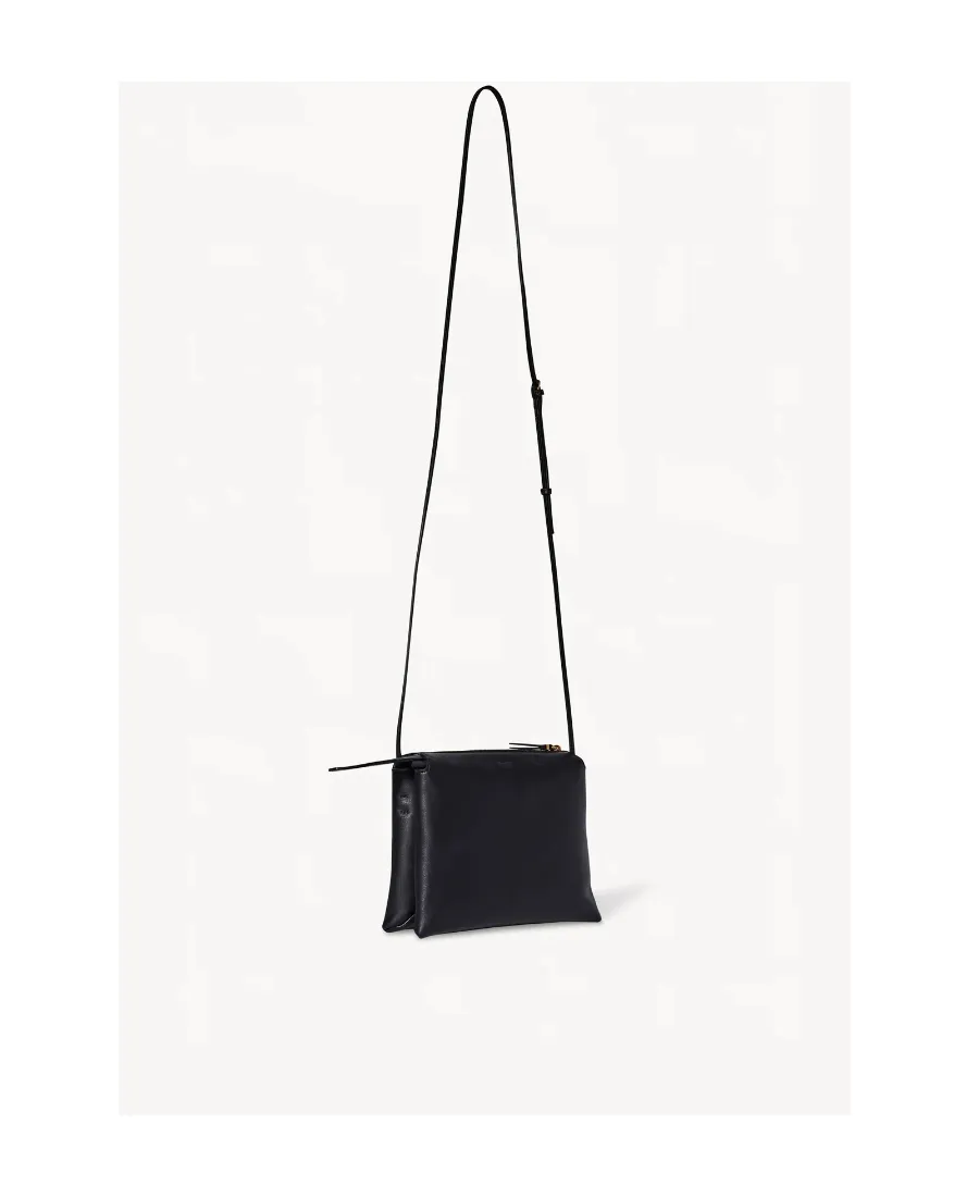 Nu Mini Twin Mini Leather Shoulder Bag