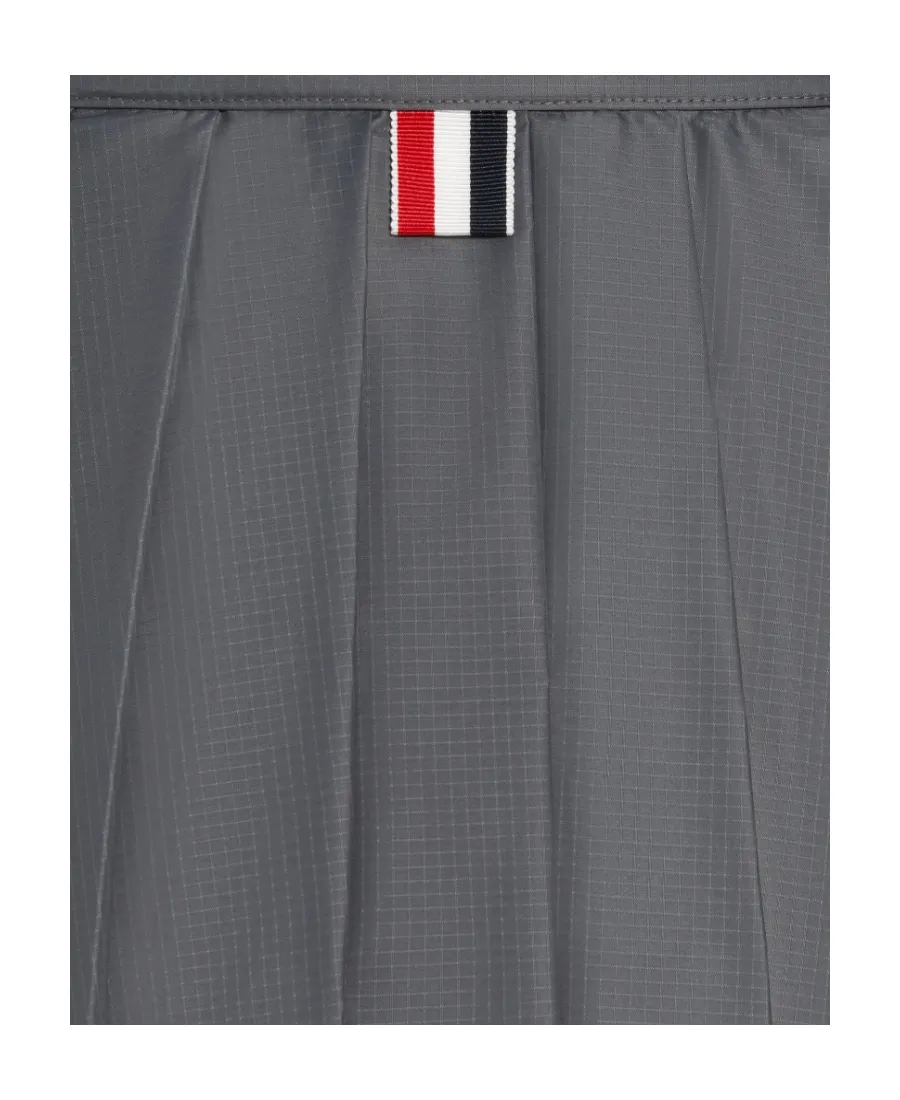 Pleated Midi Skirt