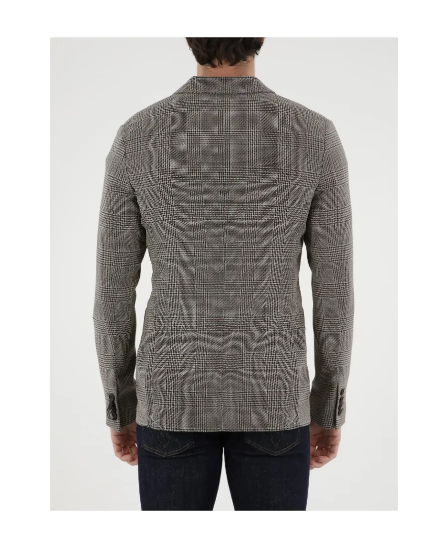 Tonello Glen Plaid Double-Breasted Jacket