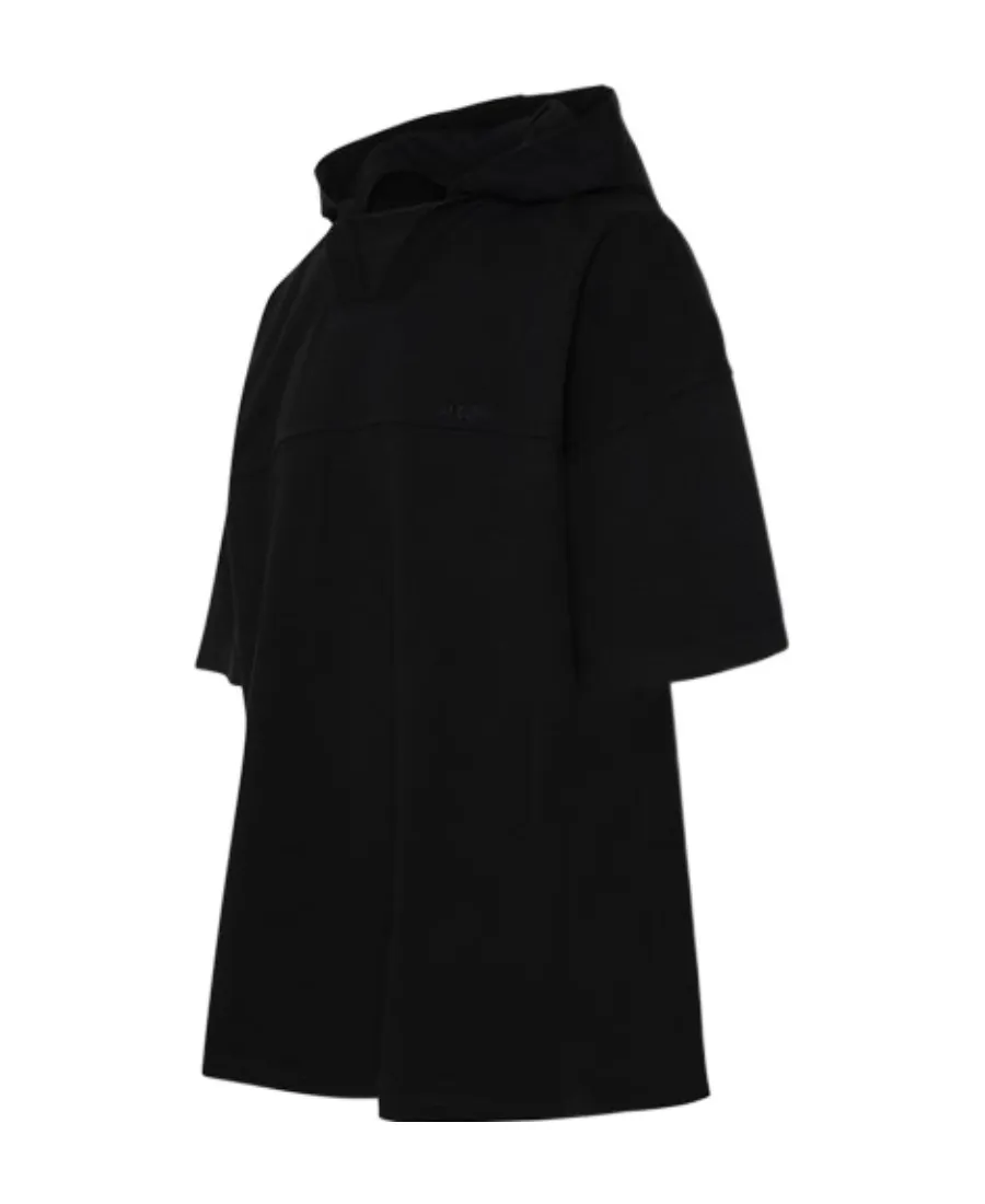 Hooded S/S T-Shirt Black Black