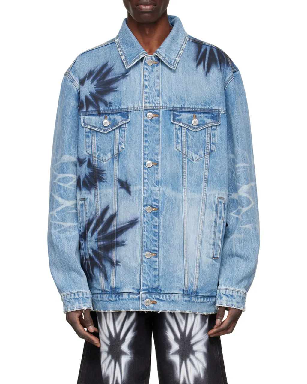 Large Area Logo Printed Jacket