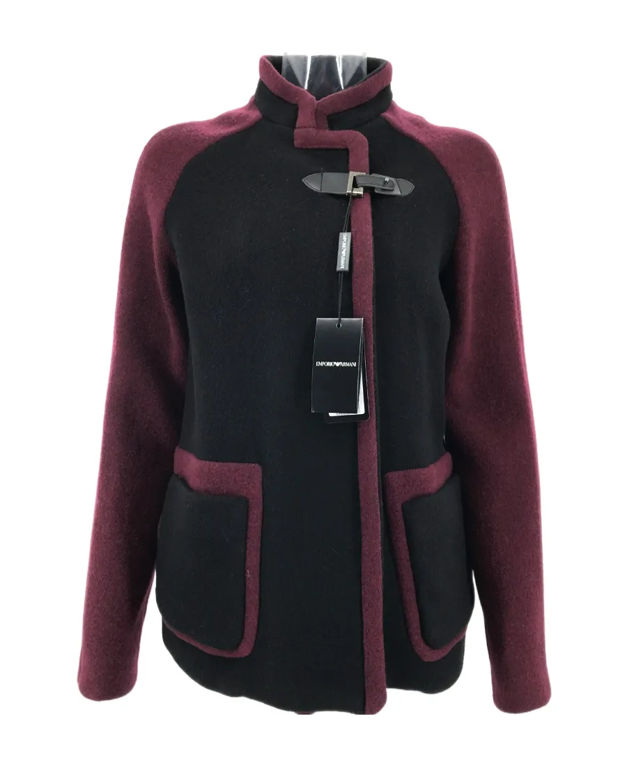 Spliced Long-Sleeved Casual Jacket