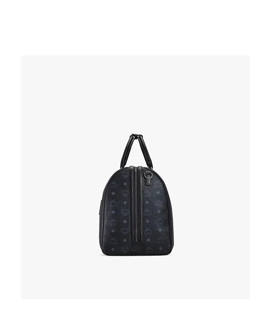 Black Printed Handbag