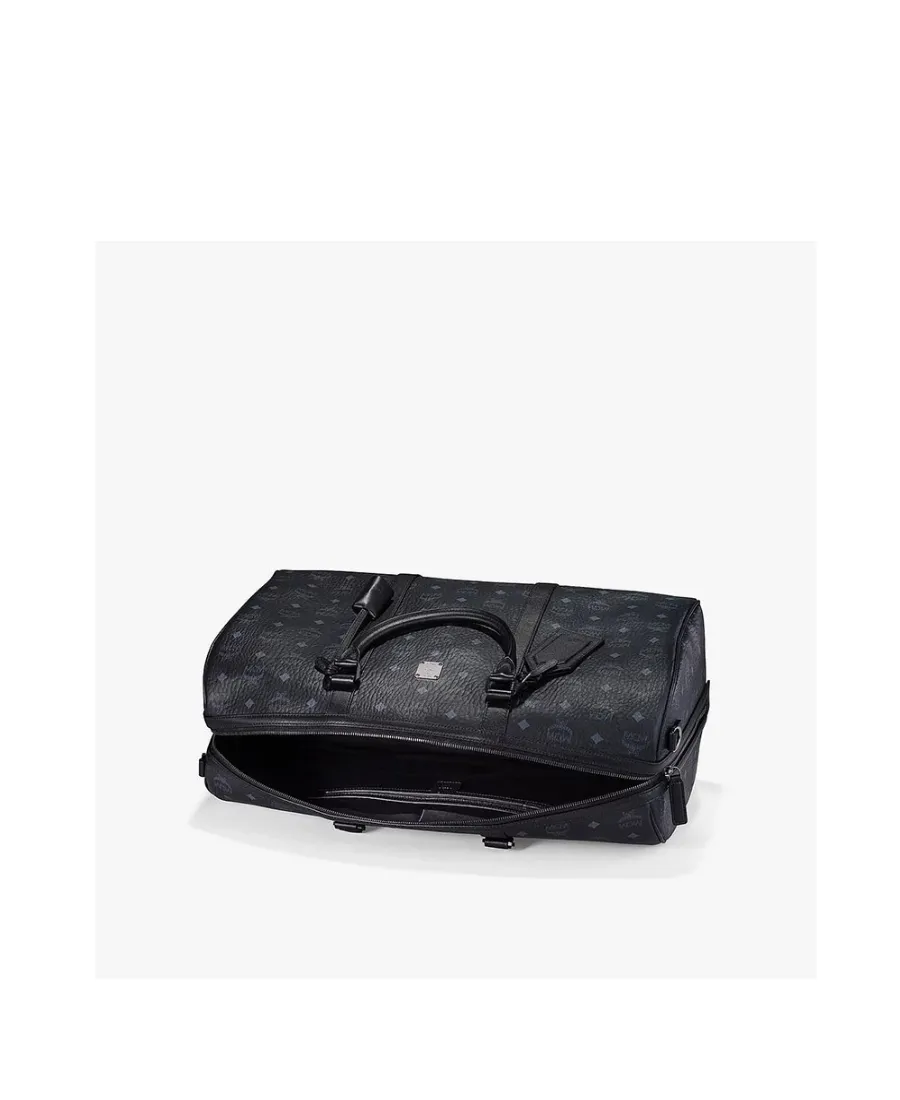 Black Printed Handbag