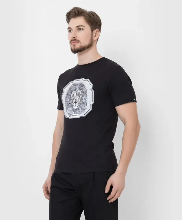 T-Shirt With Round Neck And Short Sleeves