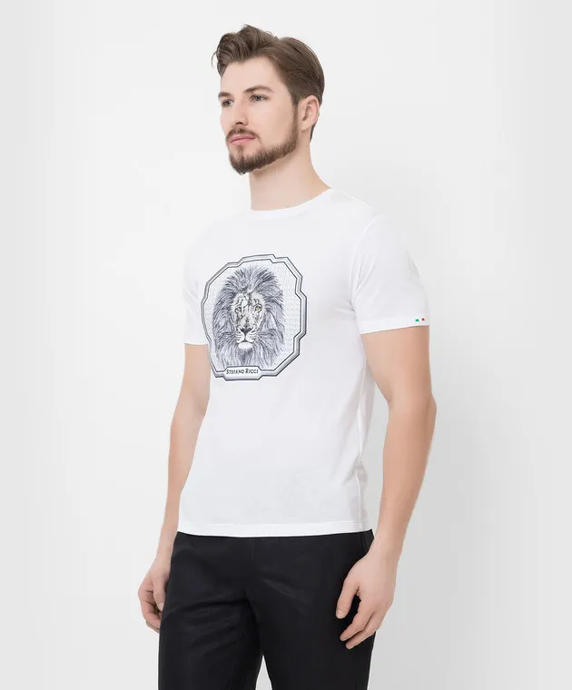Logo Embroidery Detail Short-Sleeved T-Shirt