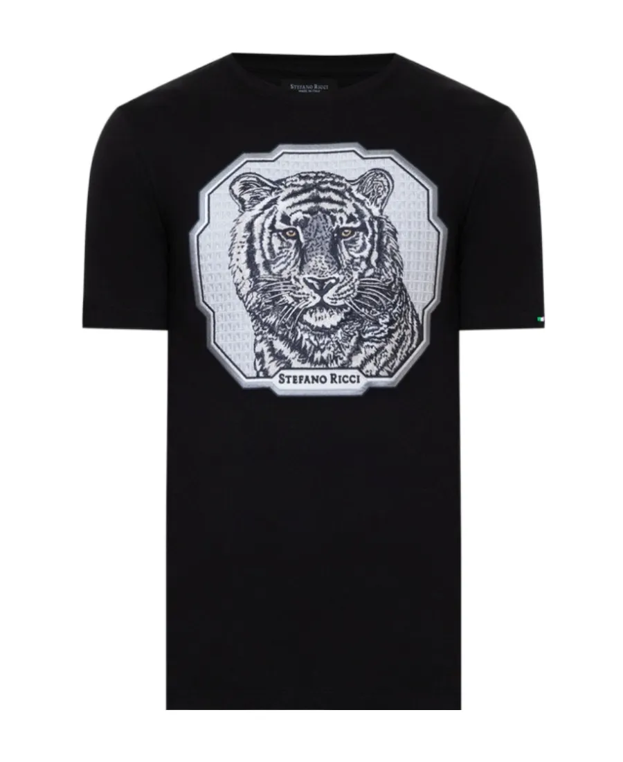 Logo Embroidery Detail Short-Sleeved T-Shirt