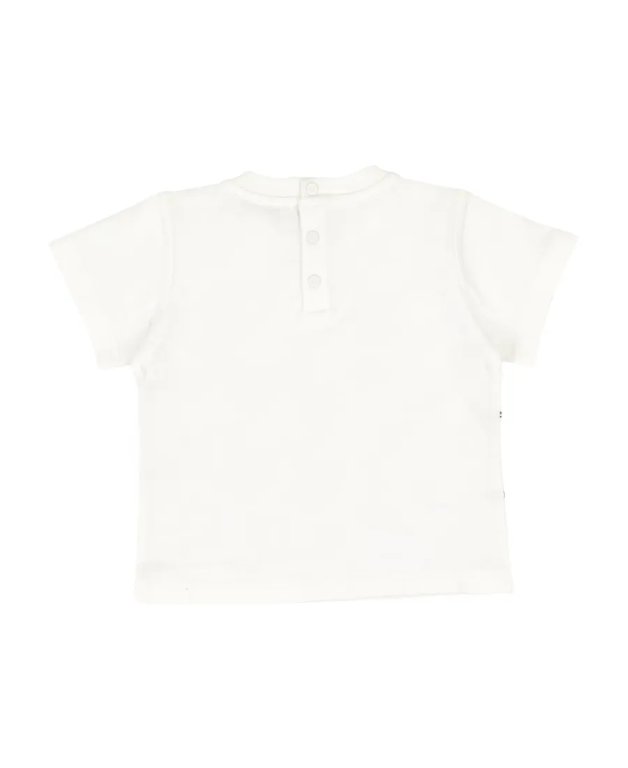 Short-Sleeved Round Collar T-Shirt