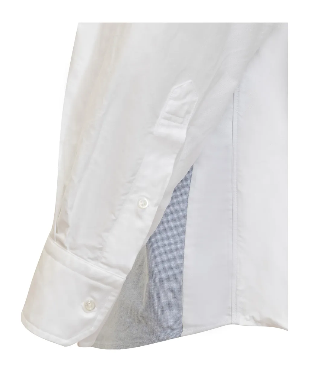 Thom Browne	Panelled Button-Up Shirt