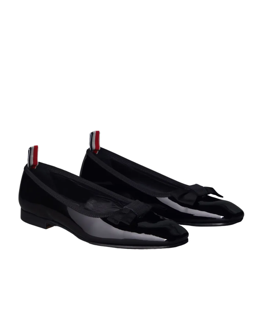 Thom Browne Bow-Detailed Ballerina Shoes