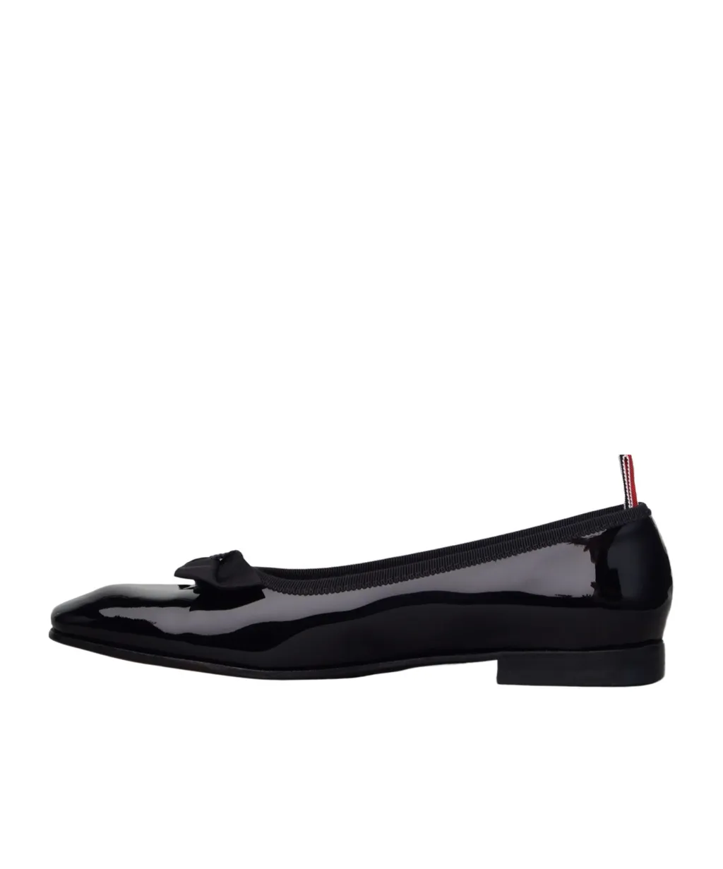Thom Browne Bow-Detailed Ballerina Shoes