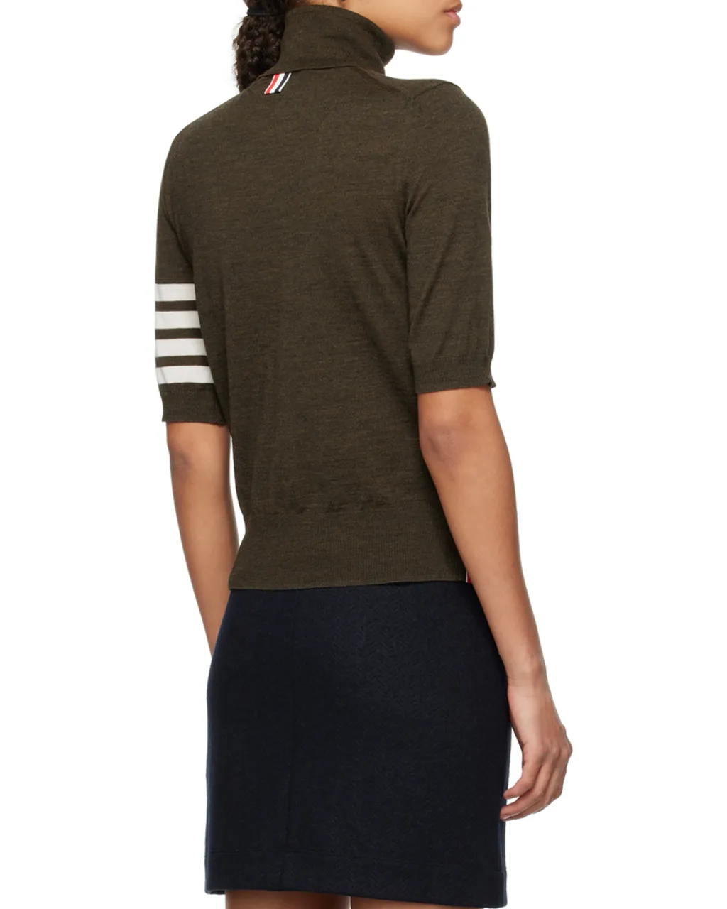 Thom Browne Roll Neck Knitted Jumper