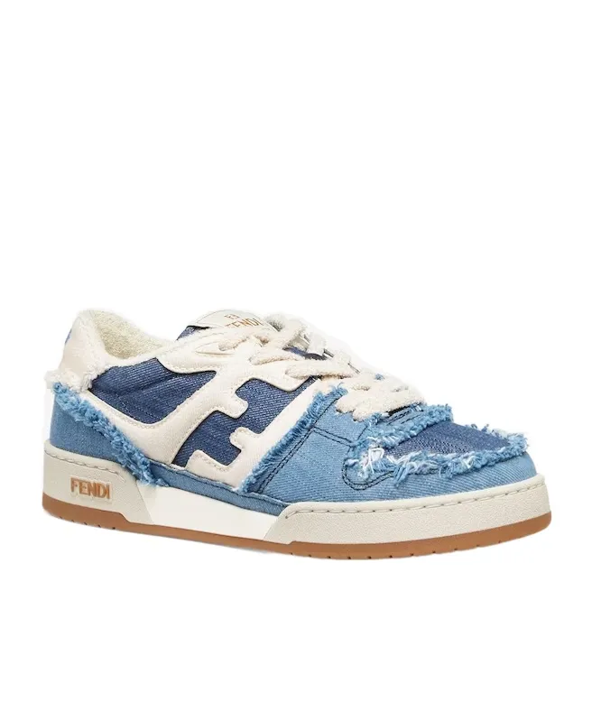 Fendi Match Low-Top Sneakers
