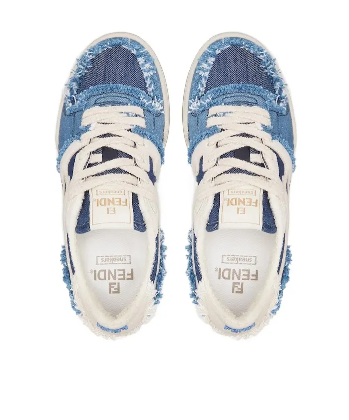 Fendi Match Low-Top Sneakers