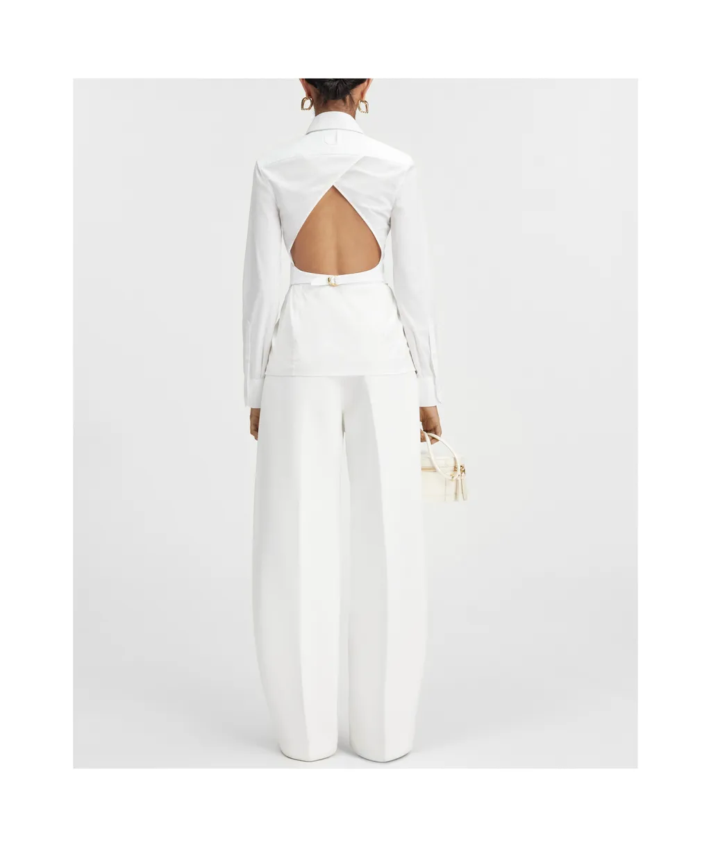 Jacquemus Fitted Backless Shirt