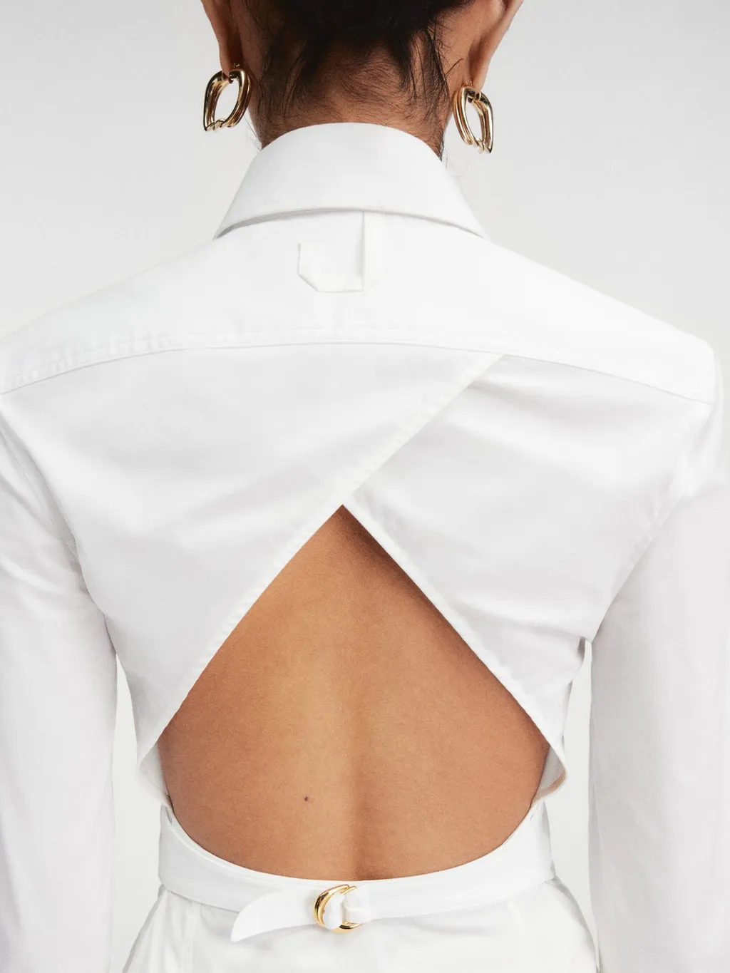 Jacquemus Fitted Backless Shirt