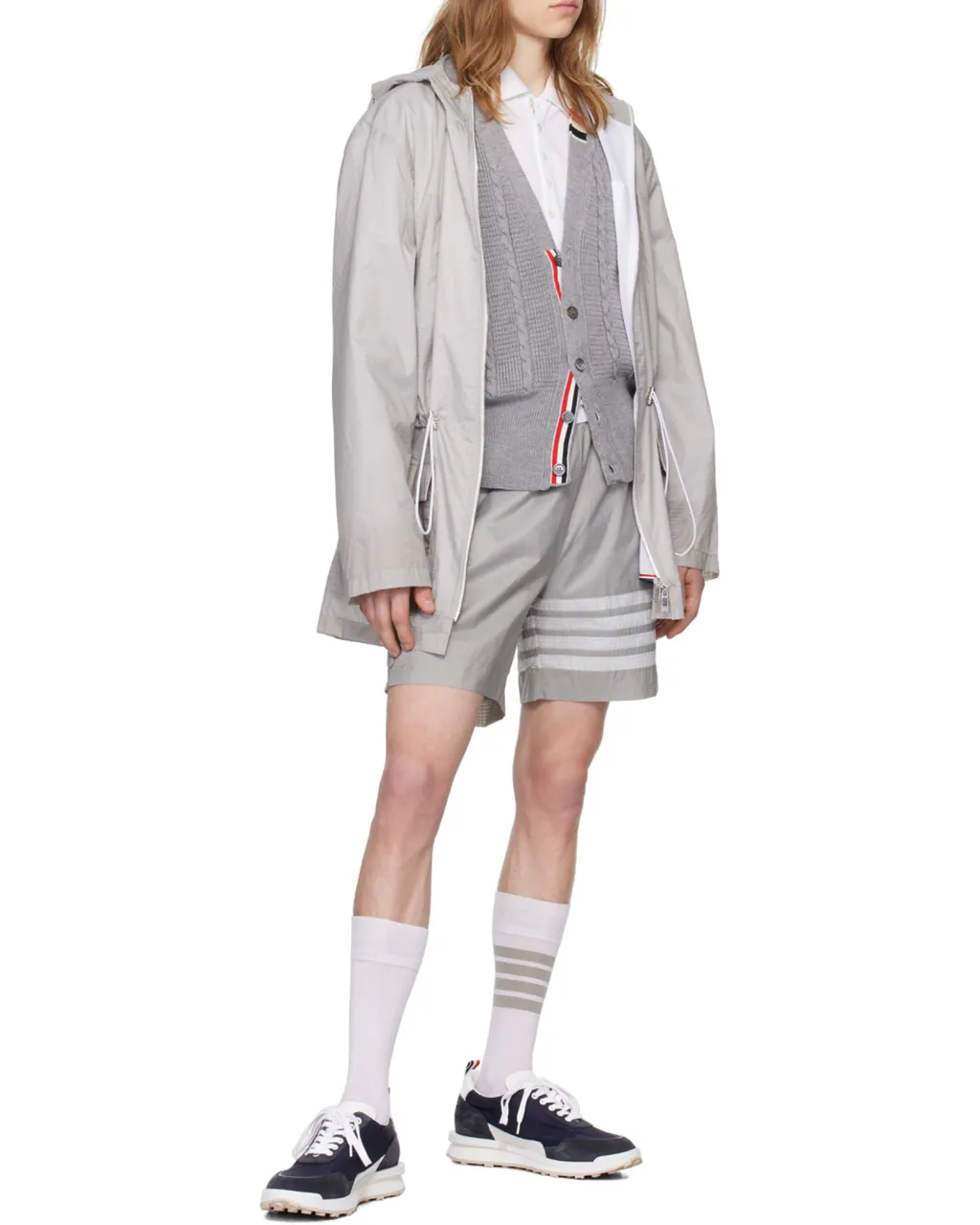 Thom Browne Alumni Lace-Up Sneakers
