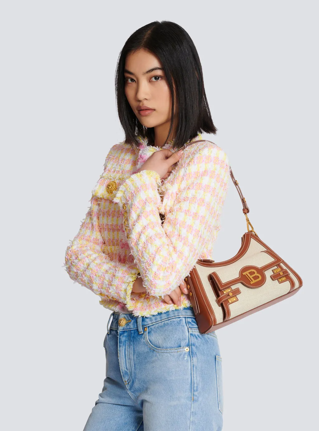 Balmain Sac B-Buzz Shoulder Bag