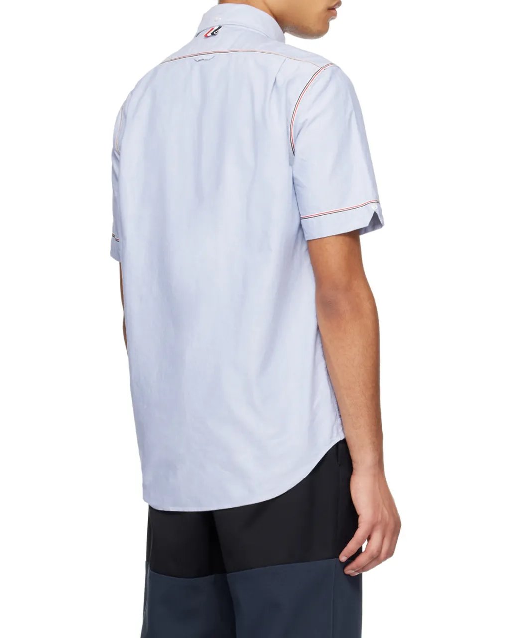 Thom Browne Oxford Short-Sleeved Shirt