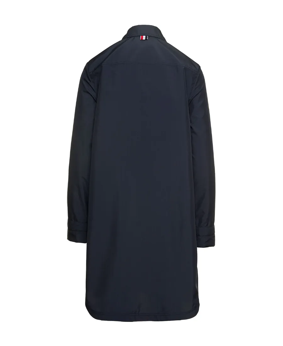 Thom Browne Long Sleeved Button Fastened Coat