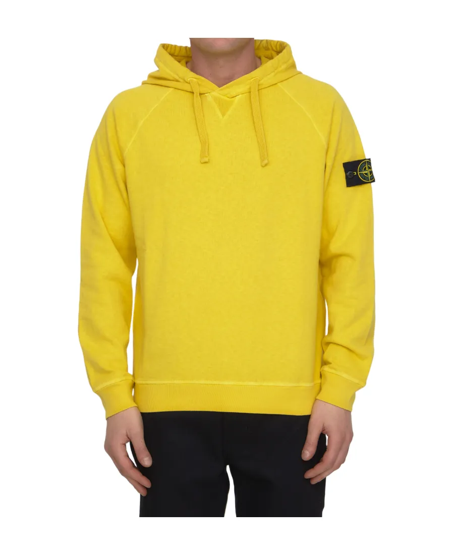 Compass-Patch Pullover Hoodie