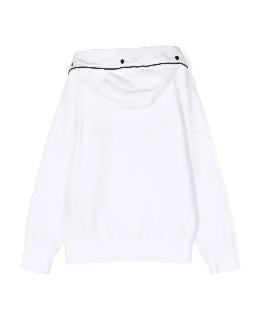 Stone Island Junior Embroidered Hoodie