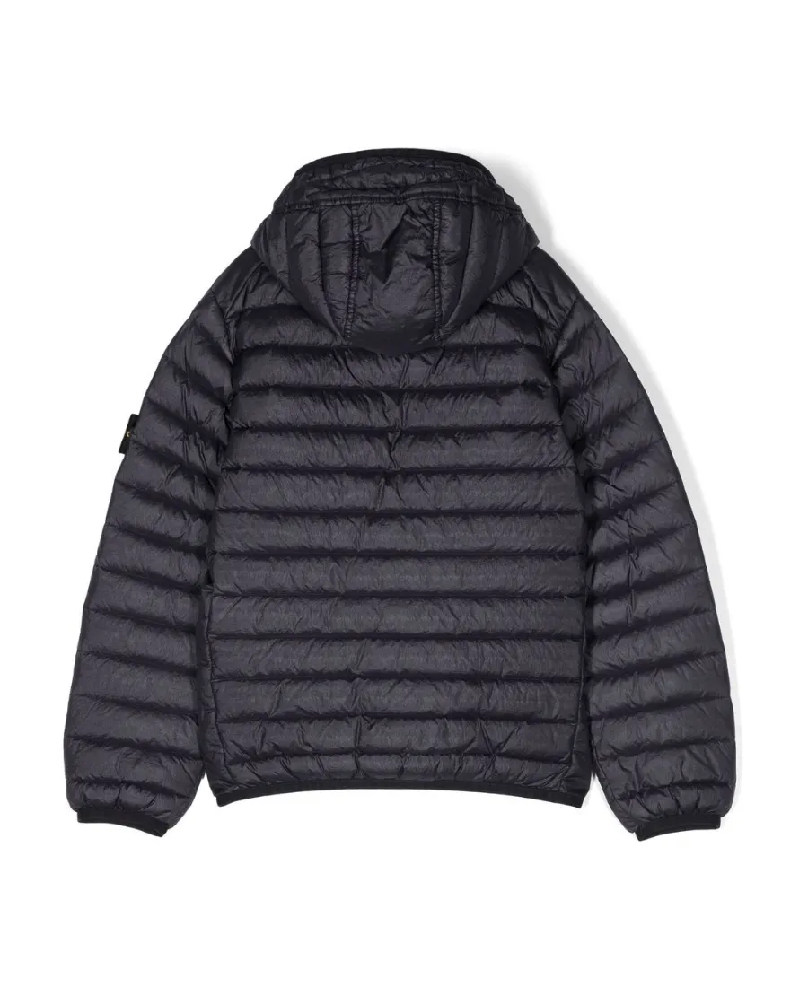 Stone Island Junior Zip-Up Padded Jacket