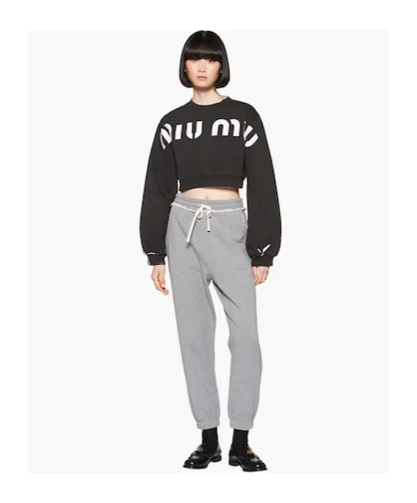Printed Cotton Sweatshirt