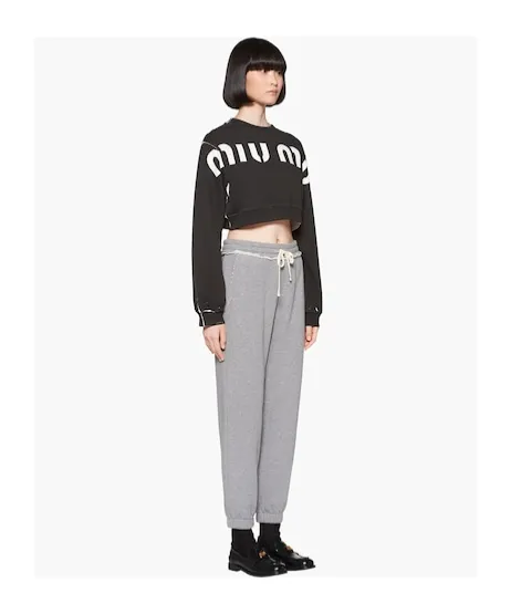 Printed Cotton Sweatshirt