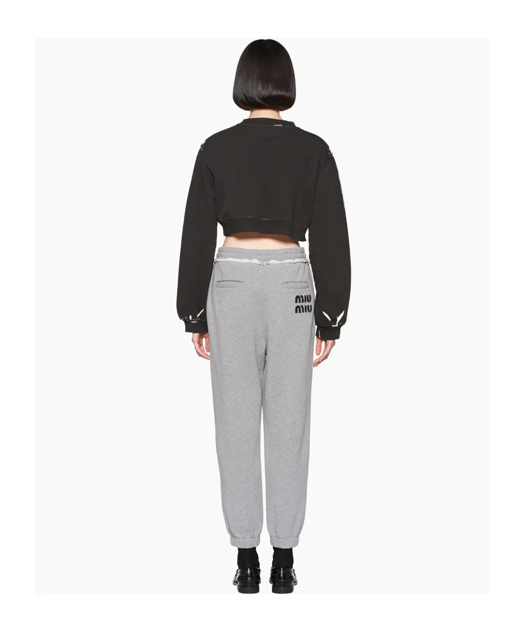 Printed Cotton Sweatshirt