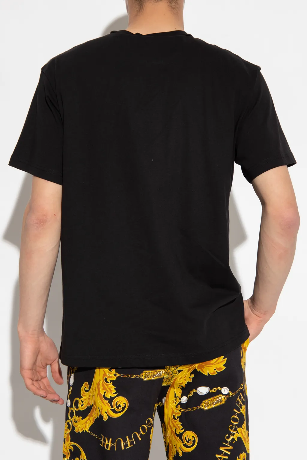 Versace Jeans Couture Chain Printed Crewneck T-Shirt